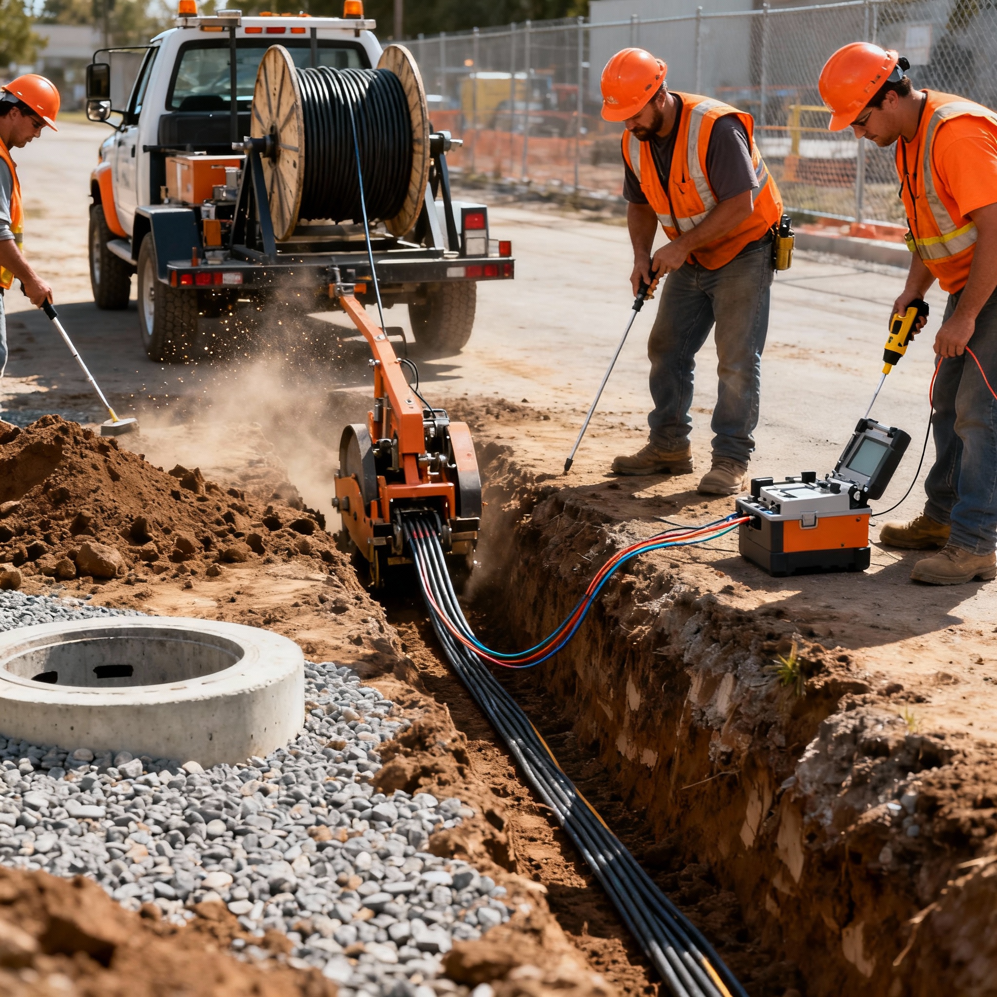 Прокладка ВОЛС